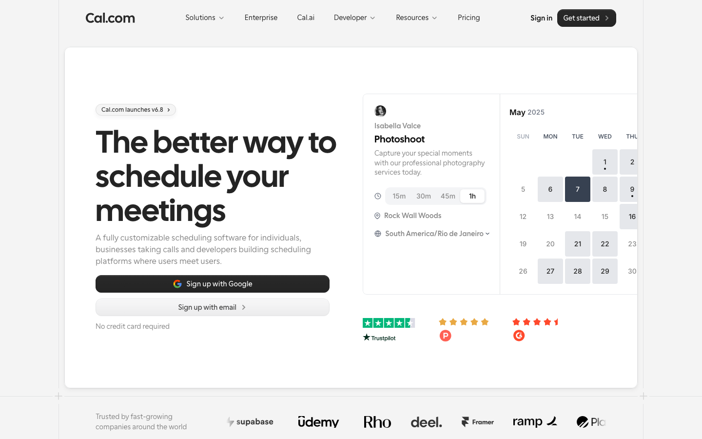 Cal.com | Scheduling Software for Online Bookings