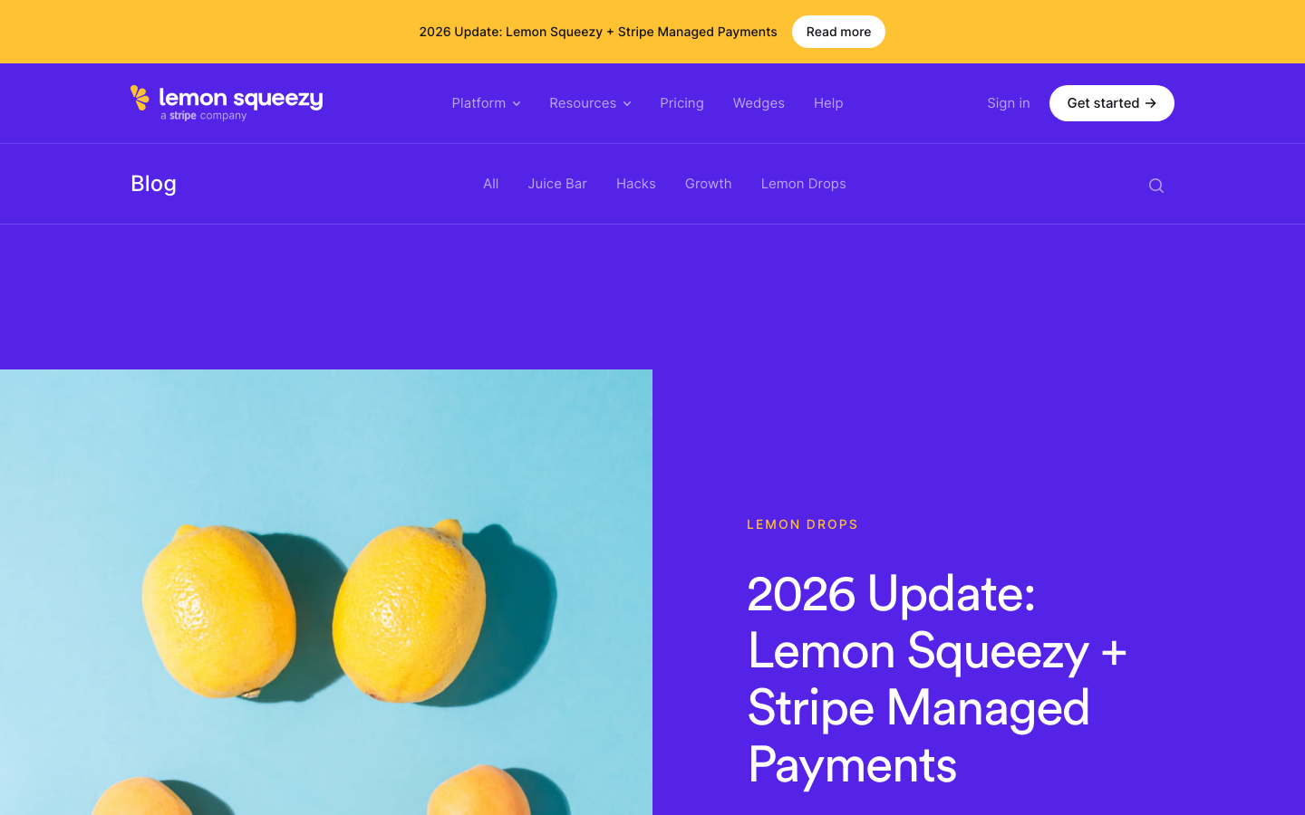 2026 Update: Lemon Squeezy + Stripe Managed Payments • Lemon Squeezy