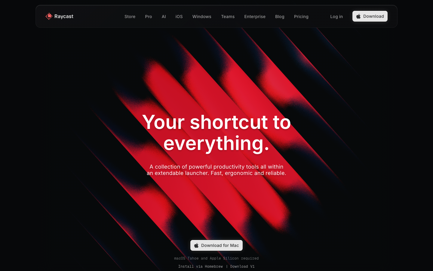 Raycast - Your shortcut to everything