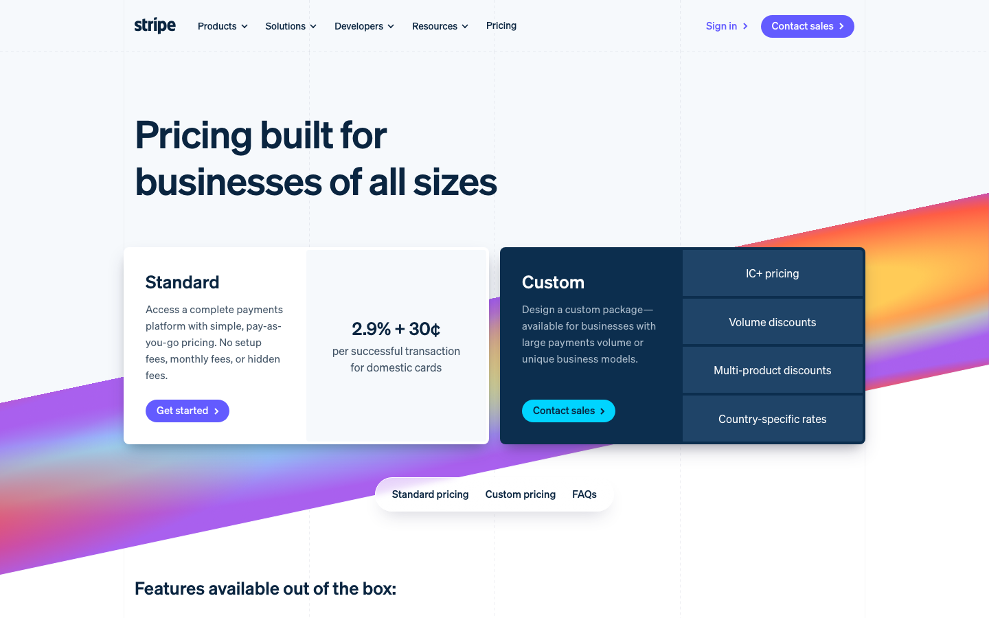 Pricing & Fees